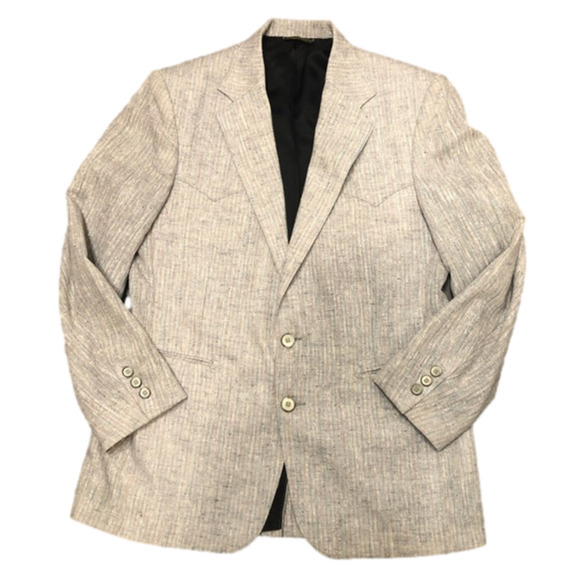 Pagano West Other - Pagano West gray western sport coat blazer suit cowboy vintage